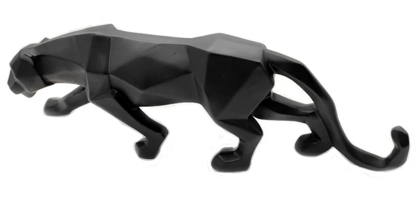 UHKA | Jaguar Large Figurine – Sculptural Animal Art Object