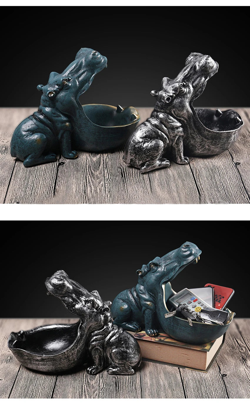 UHKA | Hippo Storage Sculpture – Minimalist Statement Object