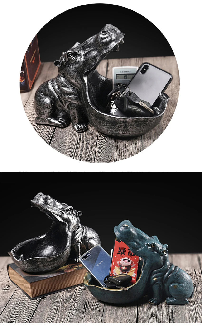 UHKA | Hippo Storage Sculpture – Minimalist Statement Object