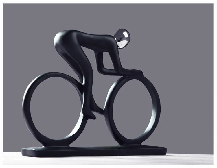 UHKA | Cycling Figurine – Motion Sculpture Art Object