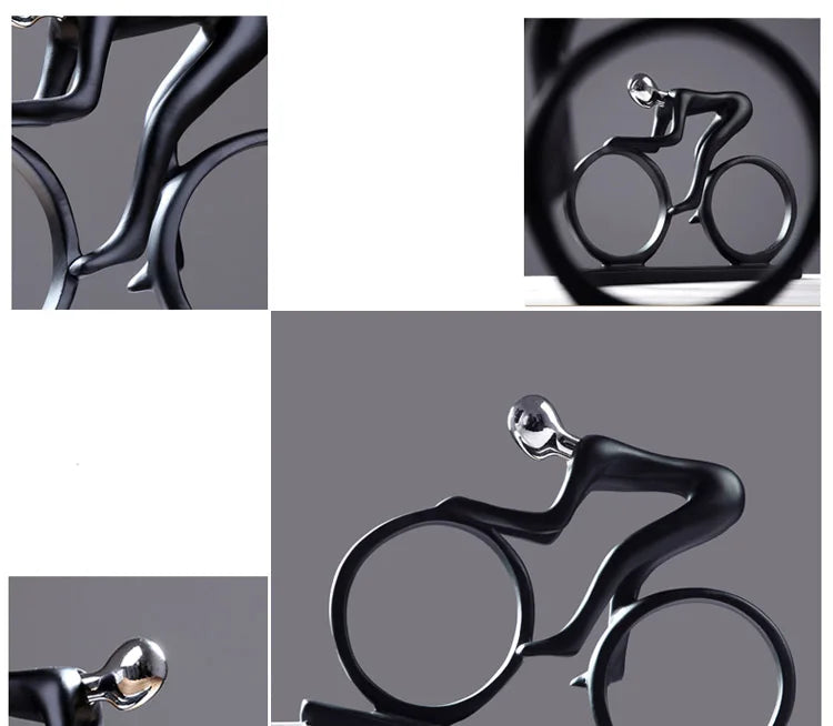 UHKA | Cycling Figurine – Motion Sculpture Art Object