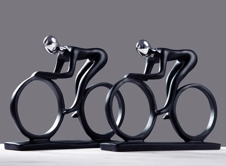 UHKA | Cycling Figurine – Motion Sculpture Art Object