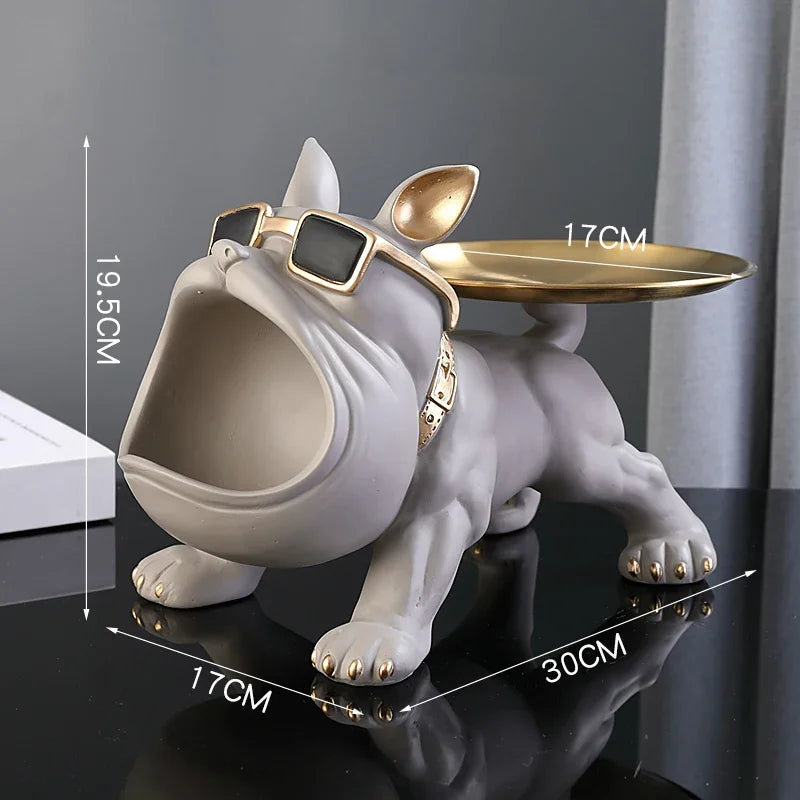 Sculptural Bulldog Storage – Bold Minimal Storage Object