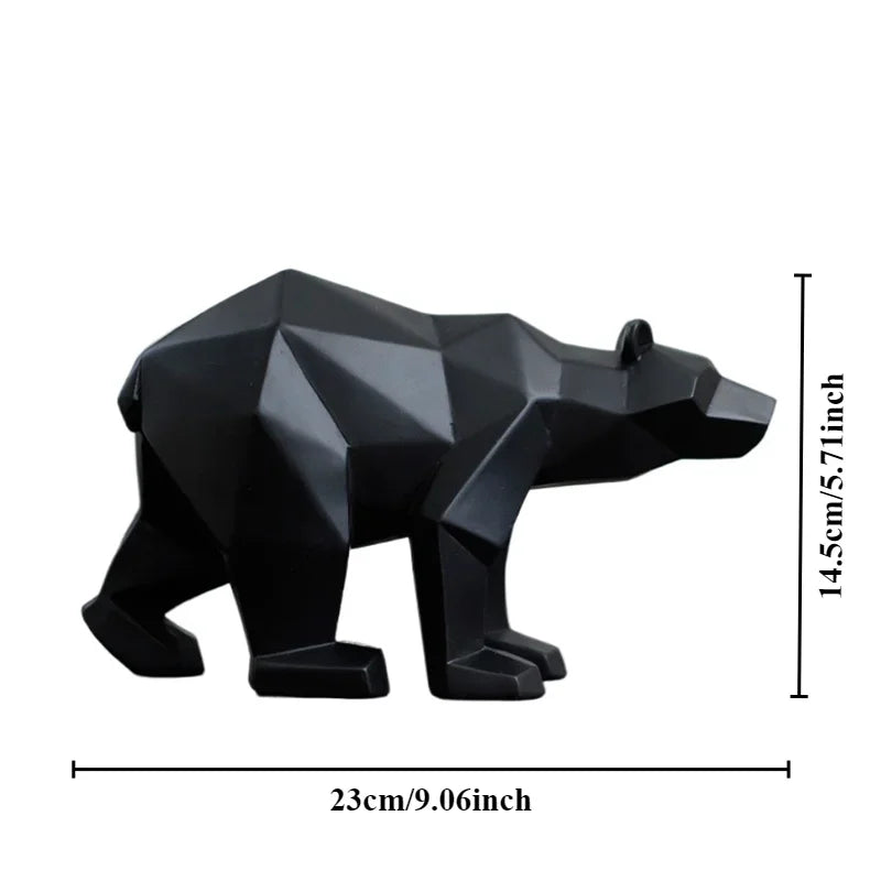UHKA | Nordic Bear Family Figurines – Sculptural Animal Art Objects
