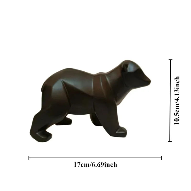 UHKA | Nordic Bear Family Figurines – Sculptural Animal Art Objects