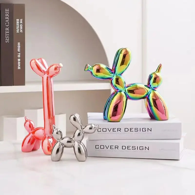UHKA | Balloon-Style Resin Sculpture – Light & Playful Art Object