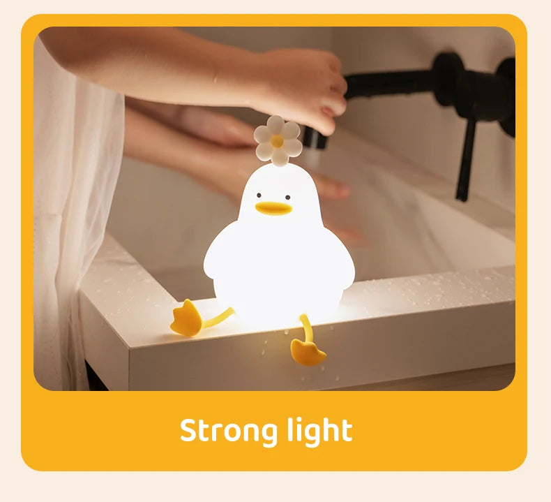 Cute Duck LED Night Light – A Cozy, Mood-Filling Decor Item