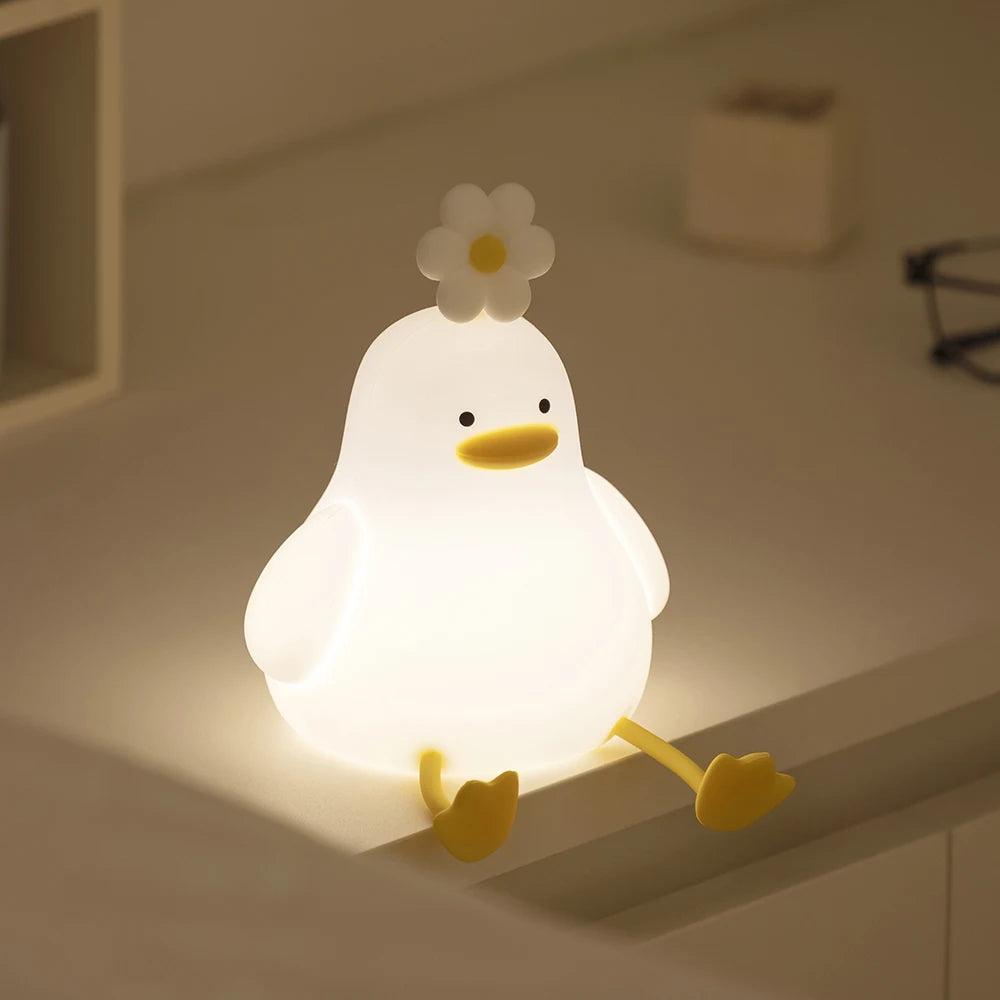 Cute Duck LED Night Light – A Cozy, Mood-Filling Decor Item