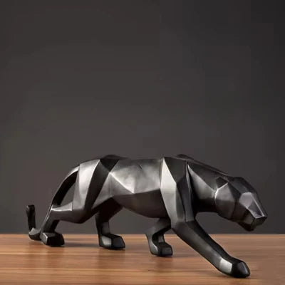 UHKA | Jaguar Large Figurine – Sculptural Animal Art Object