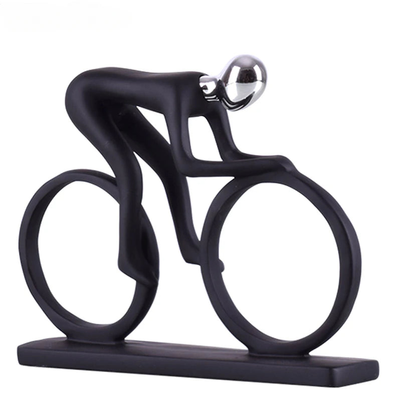 UHKA | Cycling Figurine – Motion Sculpture Art Object