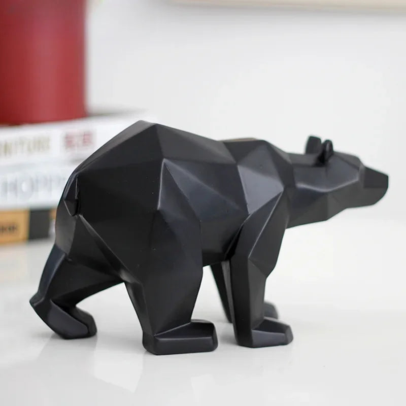 UHKA | Nordic Bear Family Figurines – Sculptural Animal Art Objects