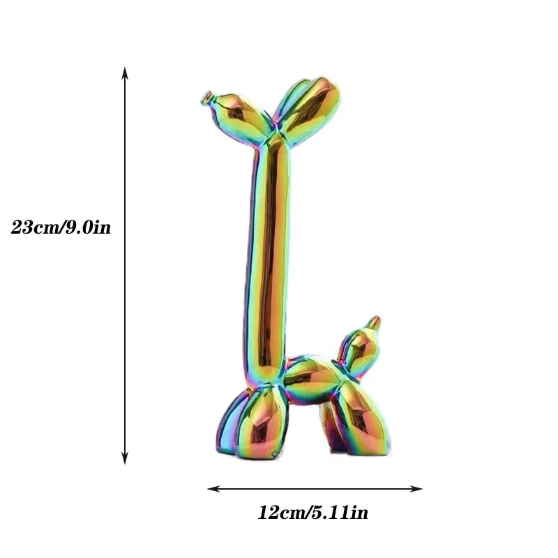 UHKA | Balloon-Style Resin Sculpture – Light & Playful Art Object