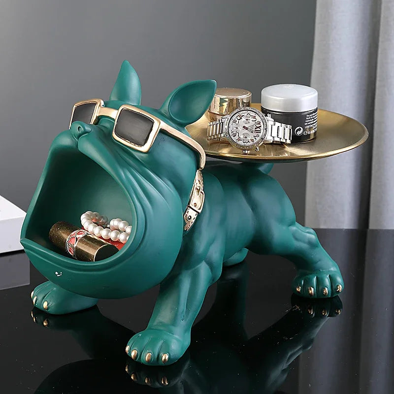 Sculptural Bulldog Storage – Bold Minimal Storage Object