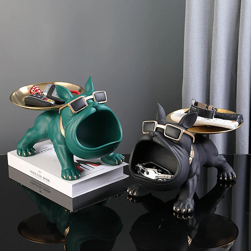 Sculptural Bulldog Storage – Bold Minimal Storage Object