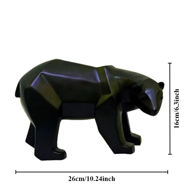 UHKA | Nordic Bear Family Figurines – Sculptural Animal Art Objects