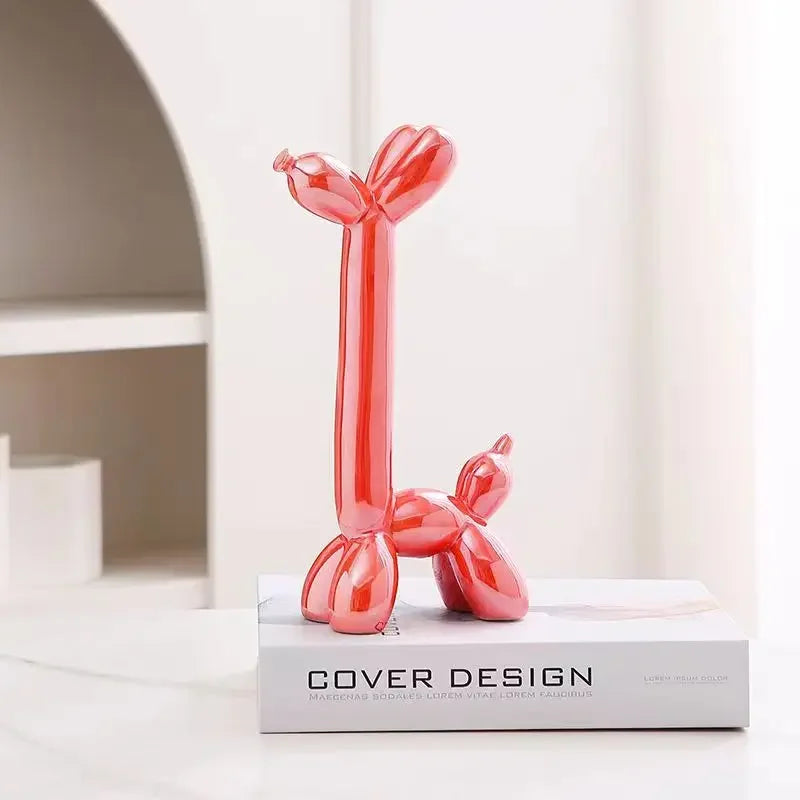 UHKA | Balloon-Style Resin Sculpture – Light & Playful Art Object