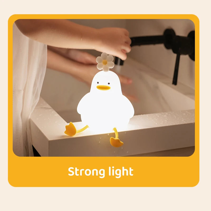 Cute Duck LED Night Light – A Cozy, Mood-Filling Decor Item