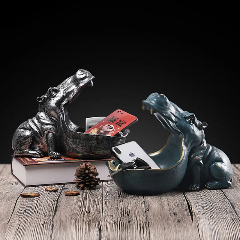 UHKA | Hippo Storage Sculpture – Minimalist Statement Object