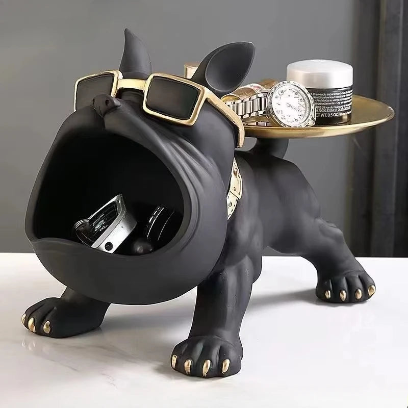 Sculptural Bulldog Storage – Bold Minimal Storage Object