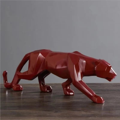 UHKA | Jaguar Large Figurine – Sculptural Animal Art Object