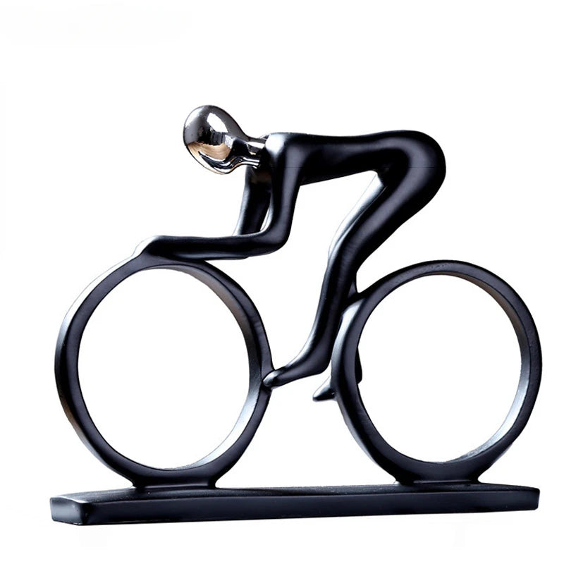 UHKA | Cycling Figurine – Motion Sculpture Art Object
