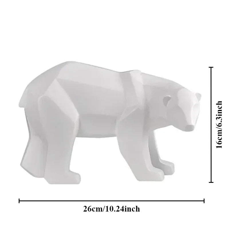 UHKA | Nordic Bear Family Figurines – Sculptural Animal Art Objects