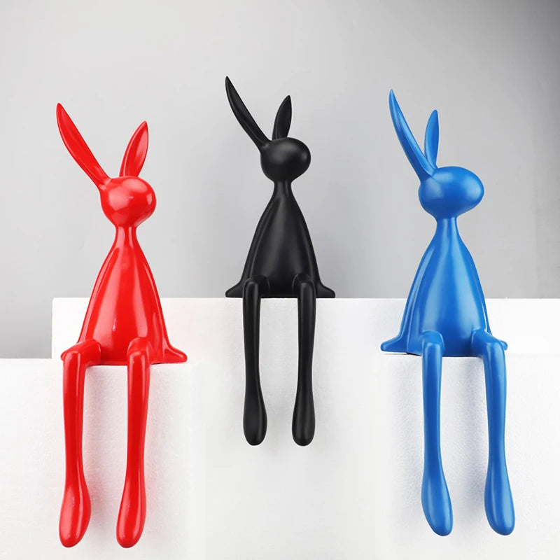 UHKA | Matte Rabbit Sculpture – Gentle Presence Object