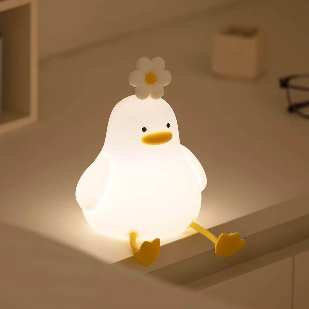 Cute Duck LED Night Light – A Cozy, Mood-Filling Decor Item